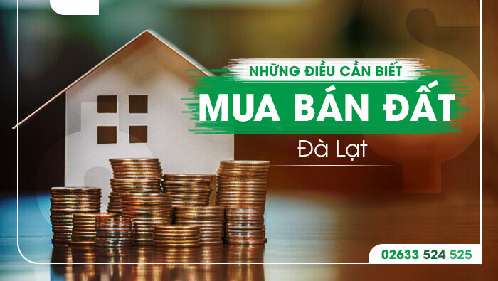 Những điều cần biết khi mua bán đất Đà Lạt