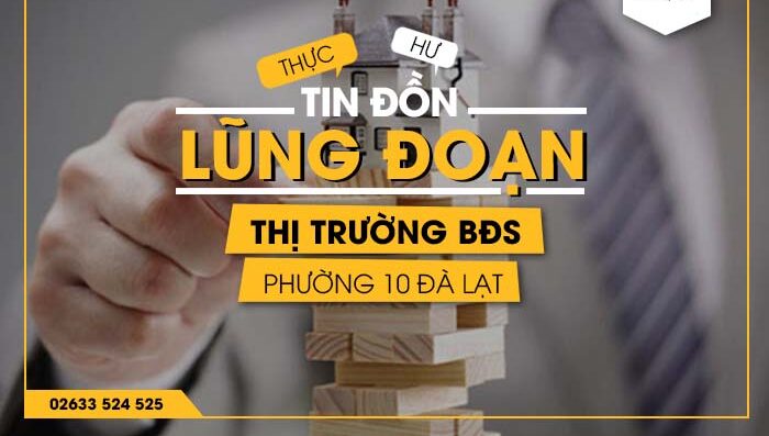 Thực hư tin đồn lũng đoạn thị trường mua bán Đất Phường 10 Đà Lạt