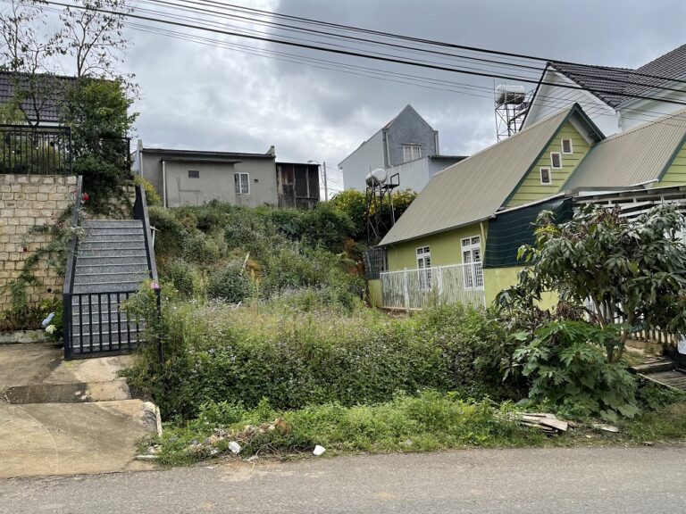 Bán đất, Đường Tô Hiến Thành, Phường 3, Tp Đà Lạt, 2 mặt tiền đường 5m và 8m, 302 m2