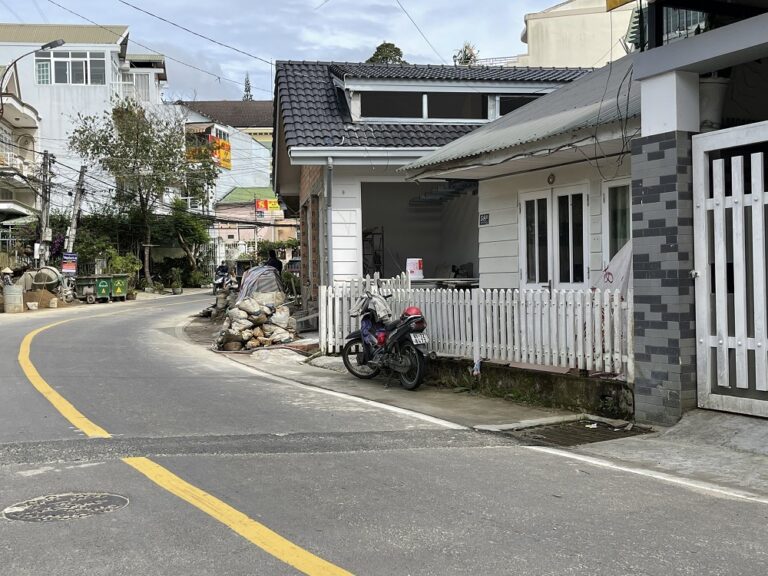 Bán nhà, Đường Thi Sách, Phường 6, Tp Đà Lạt, Mặt tiền đường nhựa 8m, 87 m2