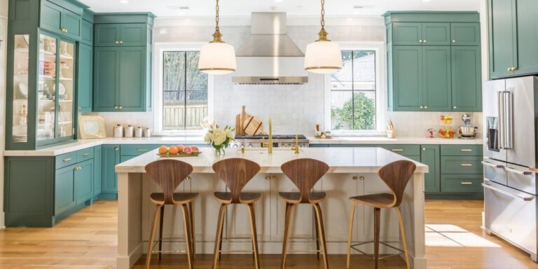 Xu hướng màu sắc nổi bật trang trí nhà bếp