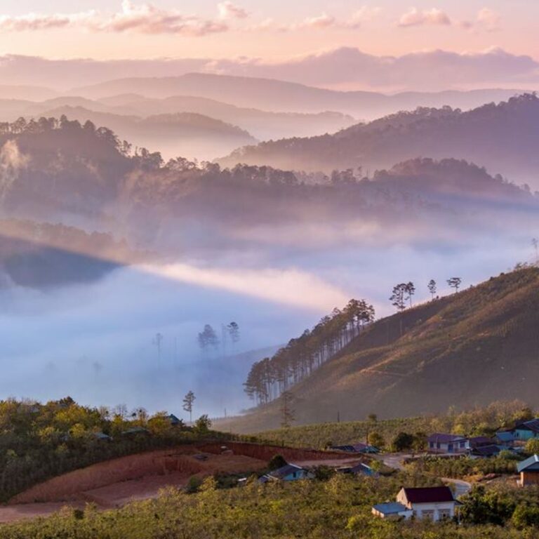 Bán đất, xã Đạ Nhim, huyện Lạc Dương, tỉnh Lâm Đồng, thích hợp làm Farmstay, 2500m2, Đường bê tông ô tô tận nơi 6m