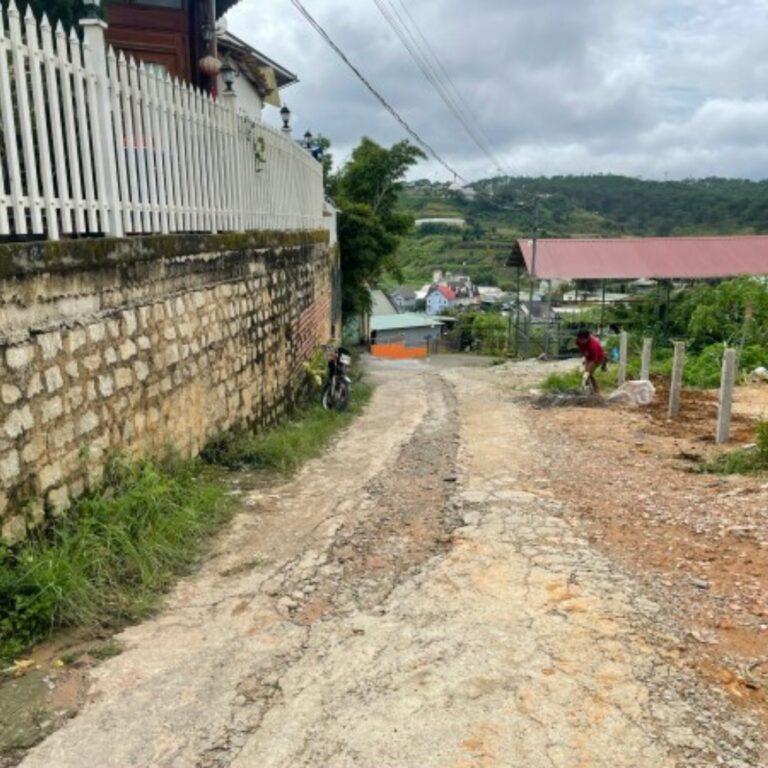 Bán đất, đường Triệu Việt Vương, Phường 3, TP Đà Lạt, 320.28m2, Lợi thế kinh doanh nghỉ dưỡng, Đường hẻm ô tô tận nơi