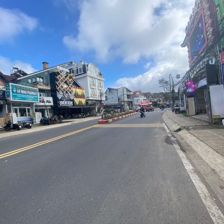 Bán nhà, đường Yersin, Phường 10, TP Đà Lạt, 136.52m2, ưu thế nhà 2 mặt tiền, đường quy hoạch 20m