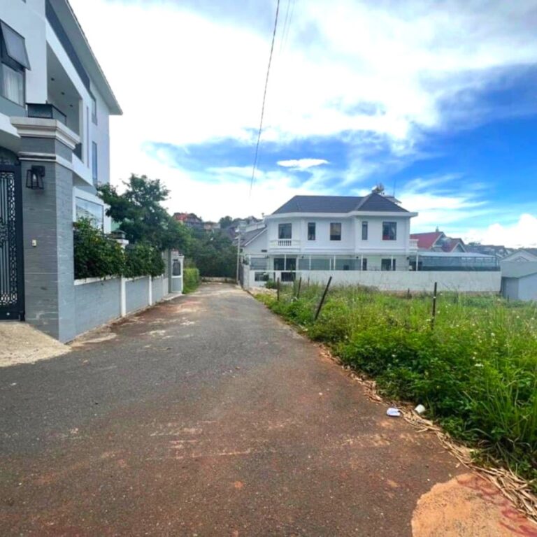 Bán đất, đường hẻm Vạn Hạnh, phường 8, thành phố Đà Lạt, 233m2, Thích hợp định cư lâu dài, Đường ô tô tận nơi 4,5m