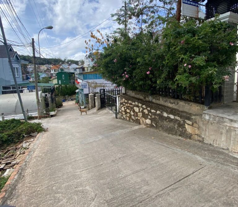 Bán biệt thự, đường Hùng Vương, phường 10, thành phố Đà Lạt, 201.8m2, gần ngã tư Chi Lăng, Đường ô tô lộ giới 6,1m