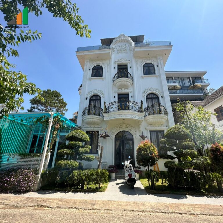 Bán biệt thự, KQH Viện nghiên cứu hạt nhân, phường 10, thành phố Đà Lạt, 216m2, thích hợp kinh doanh cơ sở lưu trú, Đường ô tô 8m tận nơi