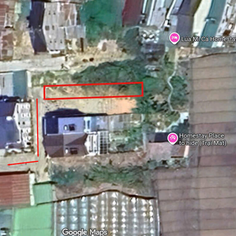 Bán lô đất đường Lương Đình Của – Phường Xuân Hương – Đà Lạt (174m2, sổ hồng riêng, đường ô tô)