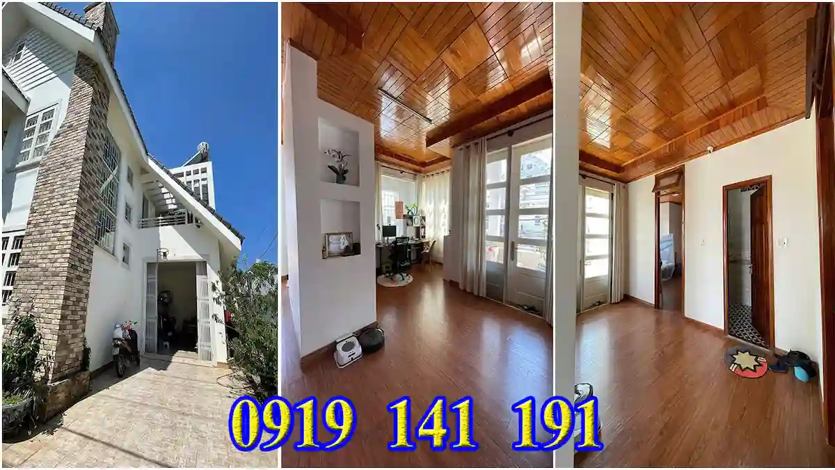 Bán biệt thự sân vườn Lữ Gia - Phường Cam Ly - Đà Lạt (334m2, sổ hồng riêng, đường ô tô) 1 Bán biệt thự sân vườn Lữ Gia Đà Lạt 334m2